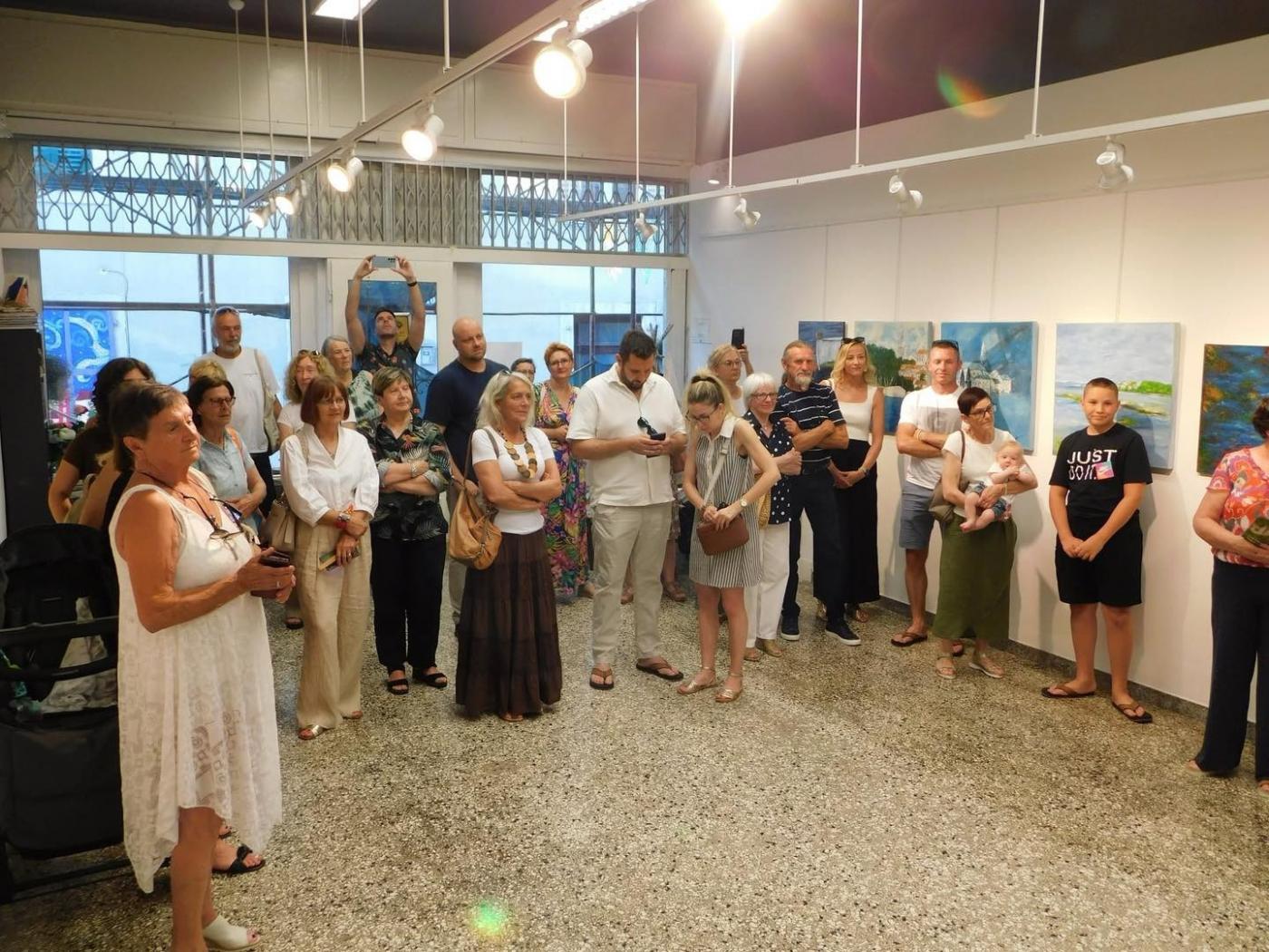 Od ex temporea do samostalne izložbe: Ester Diklić predstavila "Slojeve vremena"