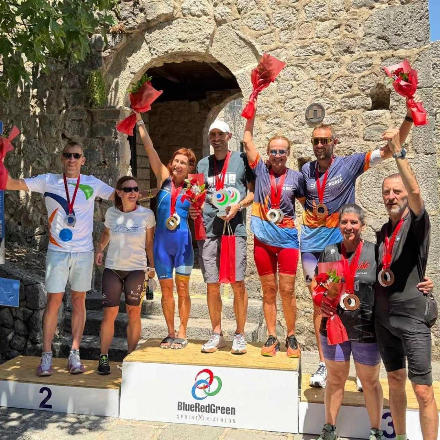 BlueRedGreen TRI Imotski 2026 — Triatlon klub Poreč na postolju!