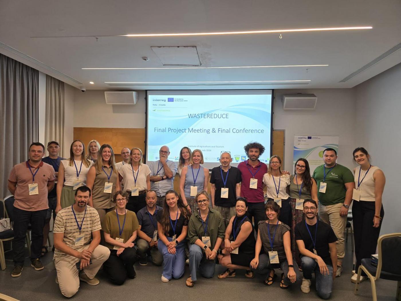U Poreču završio projekt WASTEREDUCE u kojem je Institut za poljoprivredu i turizam vodeći partner