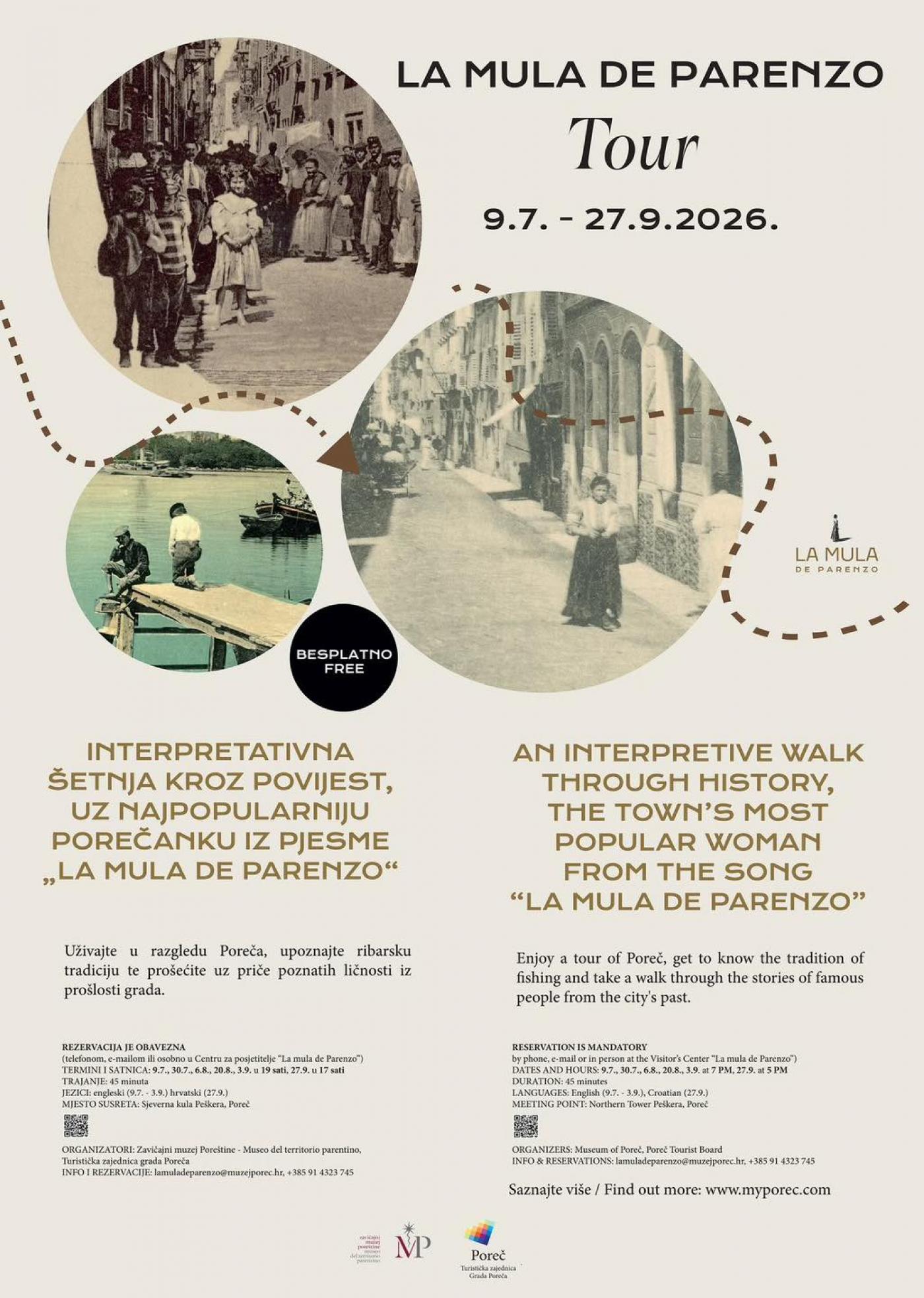 Nova sezona “La mula de Parenzo Tour”