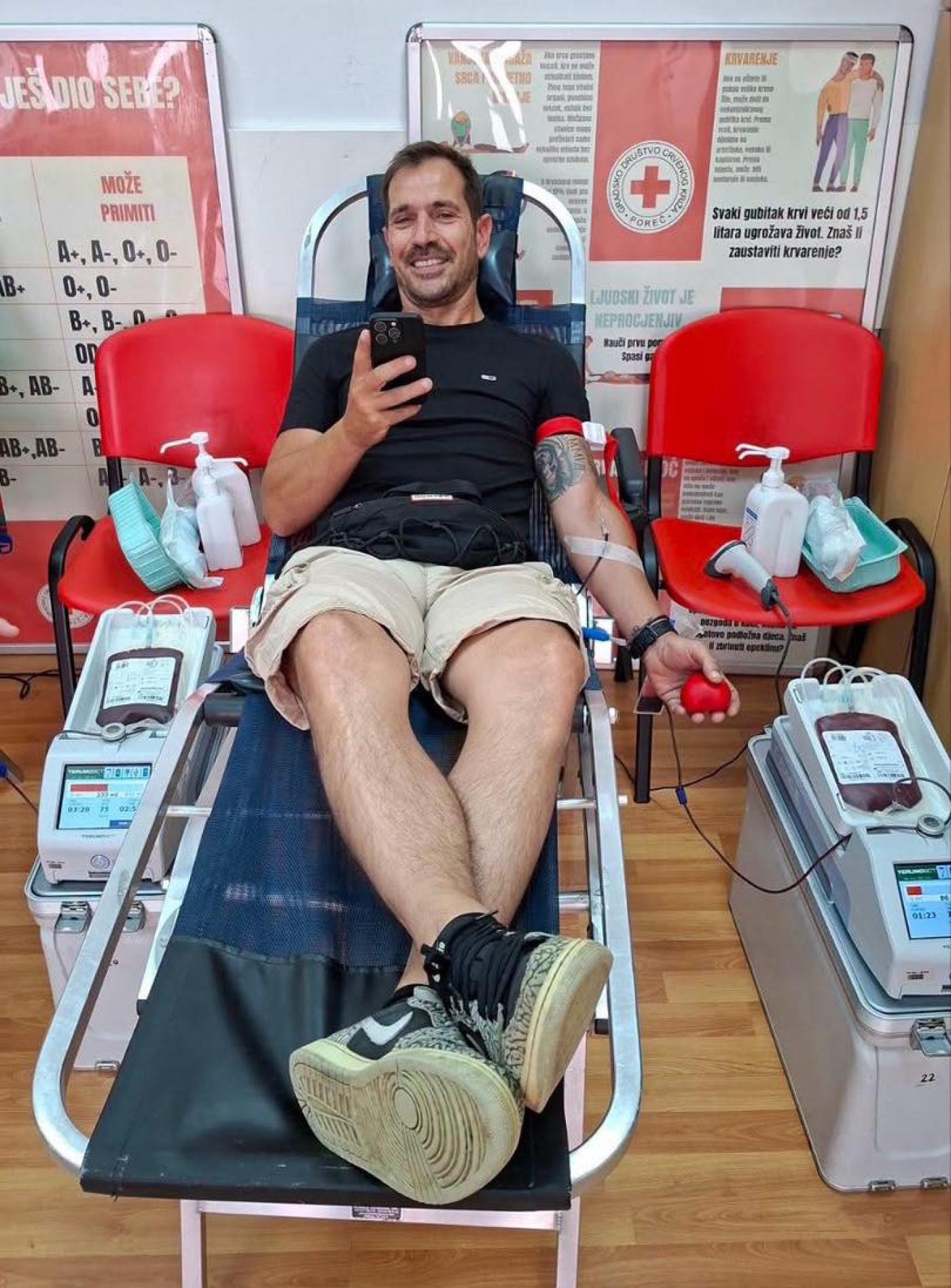 Rezultati akcije dobrovoljnog darivanja krvi u Poreču