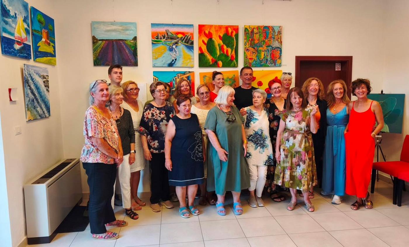 Likovna udruga Poreč otvorila 18. tradicionalnu izložbu "Mediteran"