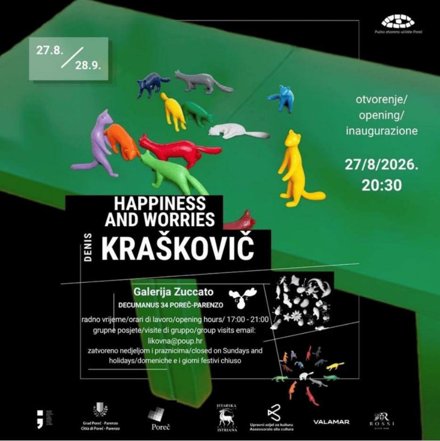 Denis Kraškovič u Galeriji Zuccato