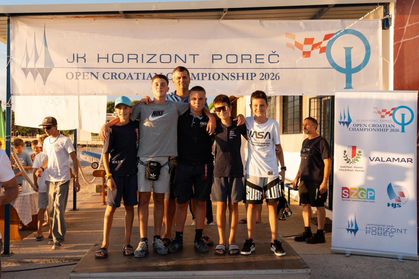 Svečano otvoreno Otvoreno prvenstvo Hrvatske u jedrenju u klasi Optimist U16!