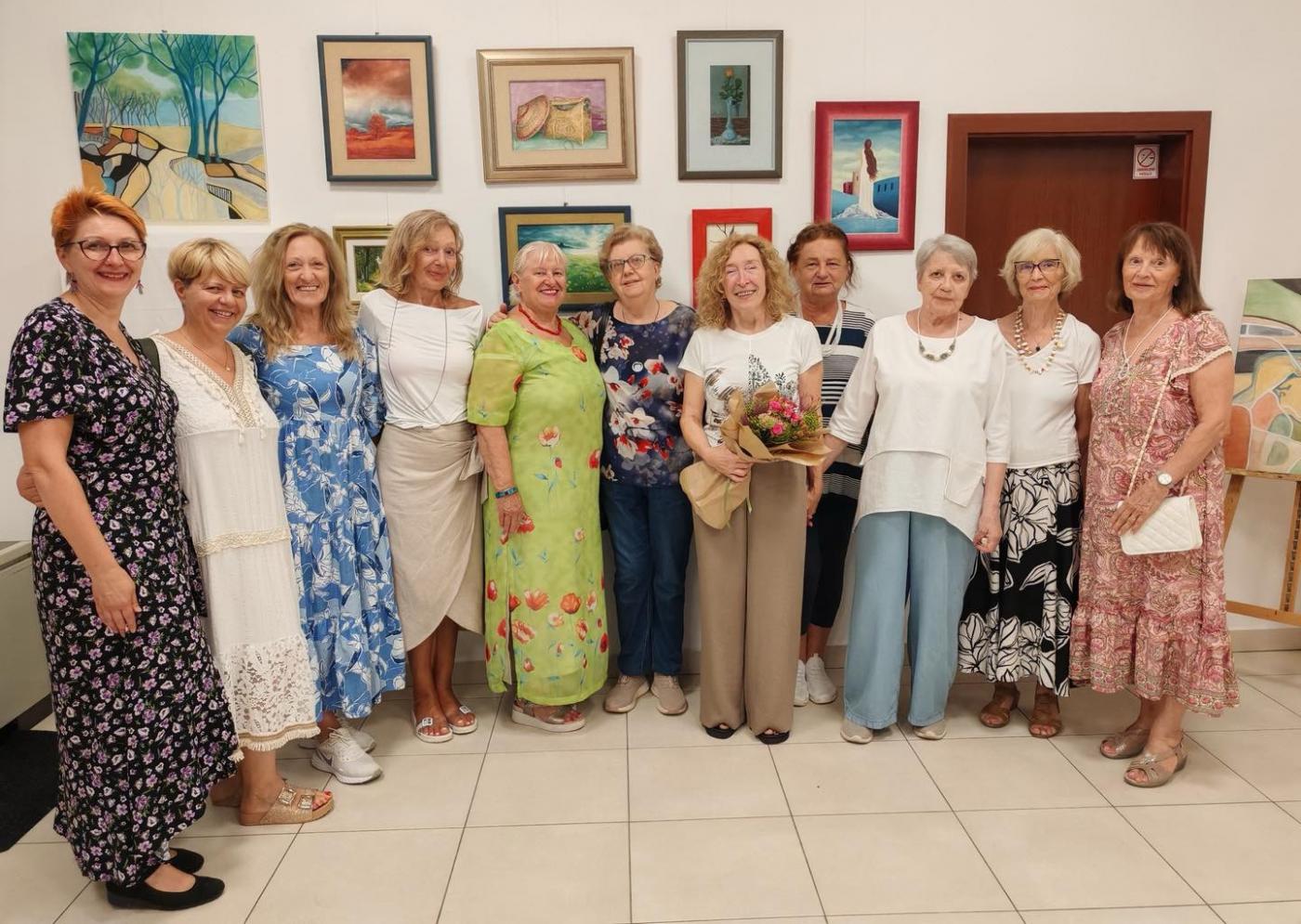 Biserka Radetić Štefanac otvorila svoju prvu samostalnu izložbu u Galiji