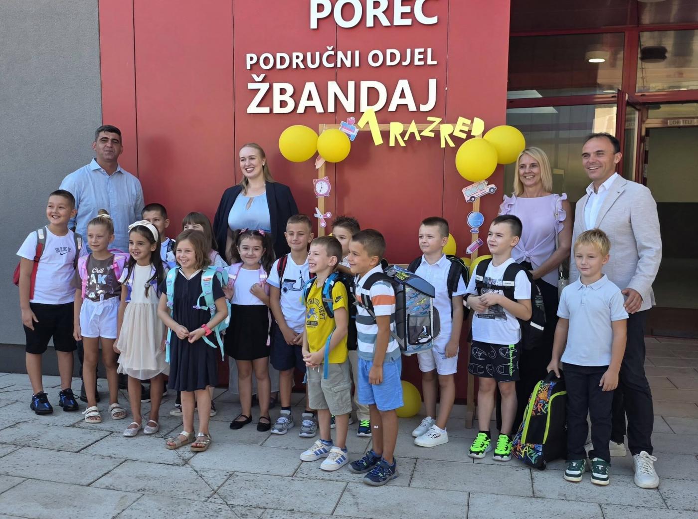 POREČ: Ove godine čak 146 prvašića