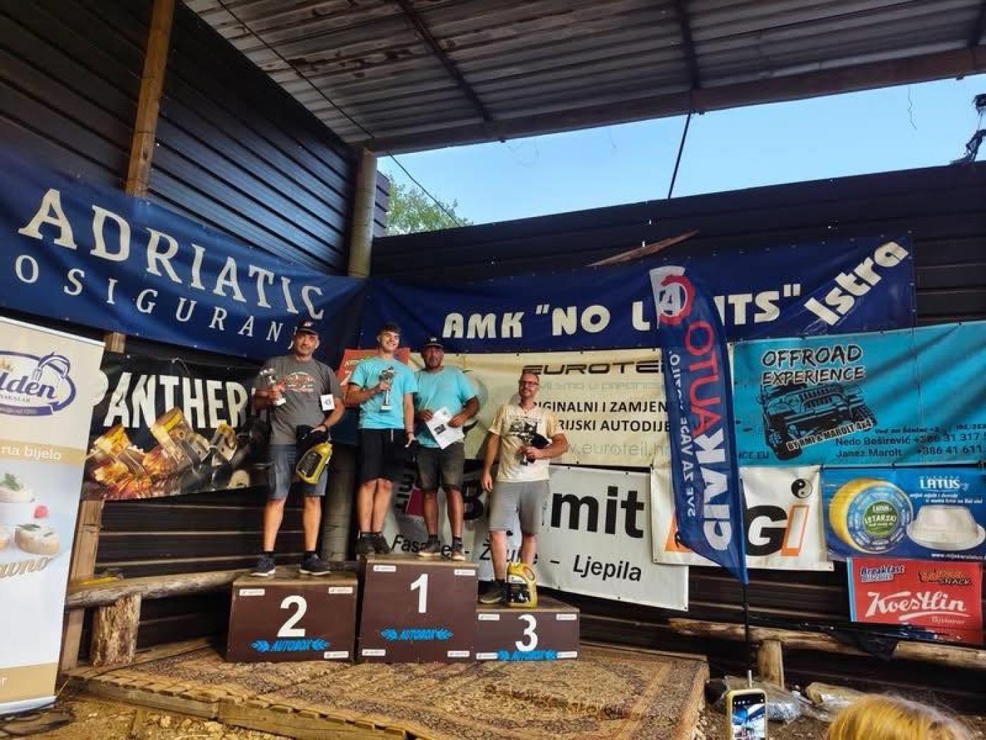 Ukupni pobjednik 36. Autobox Istra off road je mladi Antonio Korlević