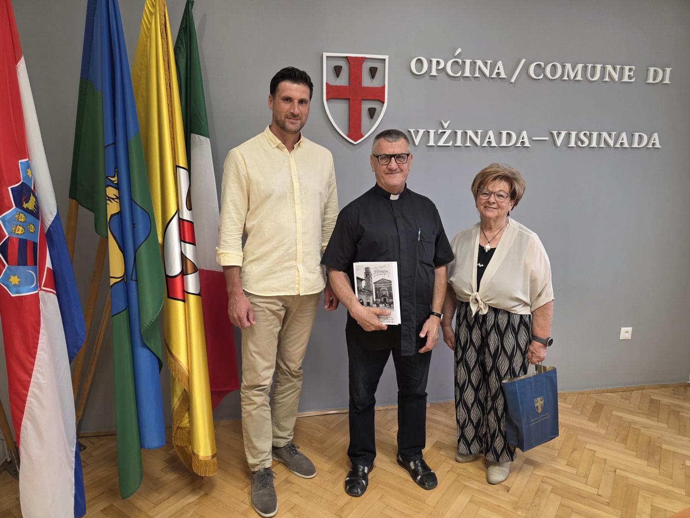 Općina Vižinada poželjela dobrodošlicu novom župniku