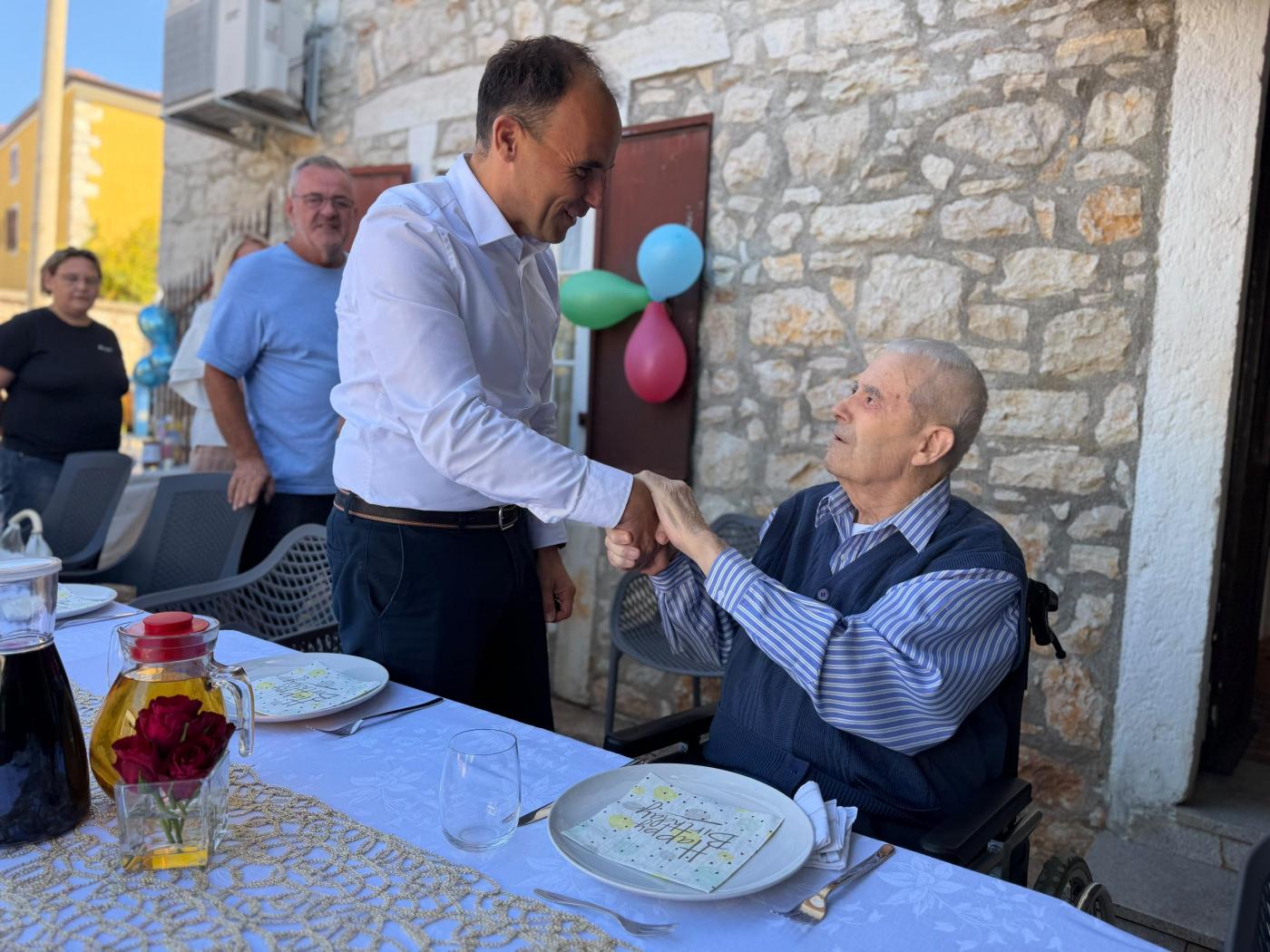 Barba Anton Toni Pauletich iz Varvari proslavio 100. rođendan
