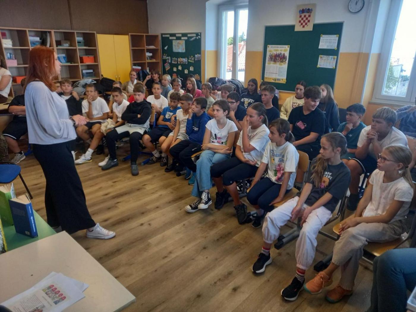 "Demon školske knjižnice" protunjao kroz TOŠ/SEI Bernardo Parentin Poreč-Parenzo