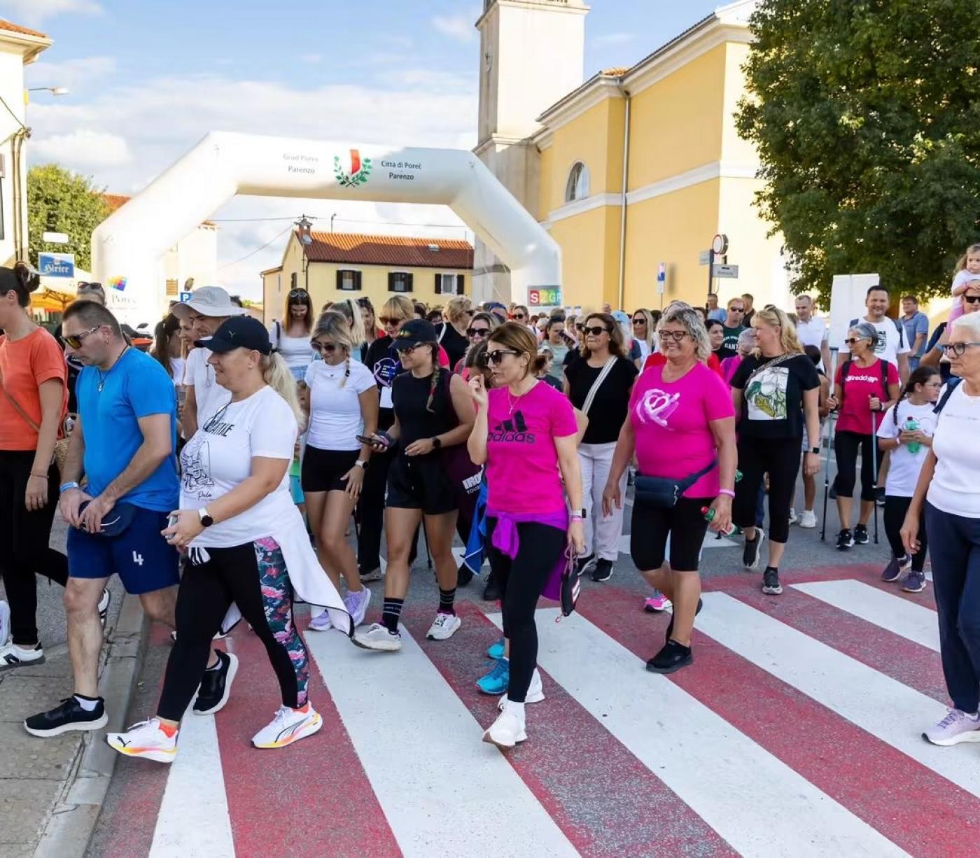 Bicicletta Rosa: Humanitarna biciklistička utrka i šetnja okupila više od 300 sudionika