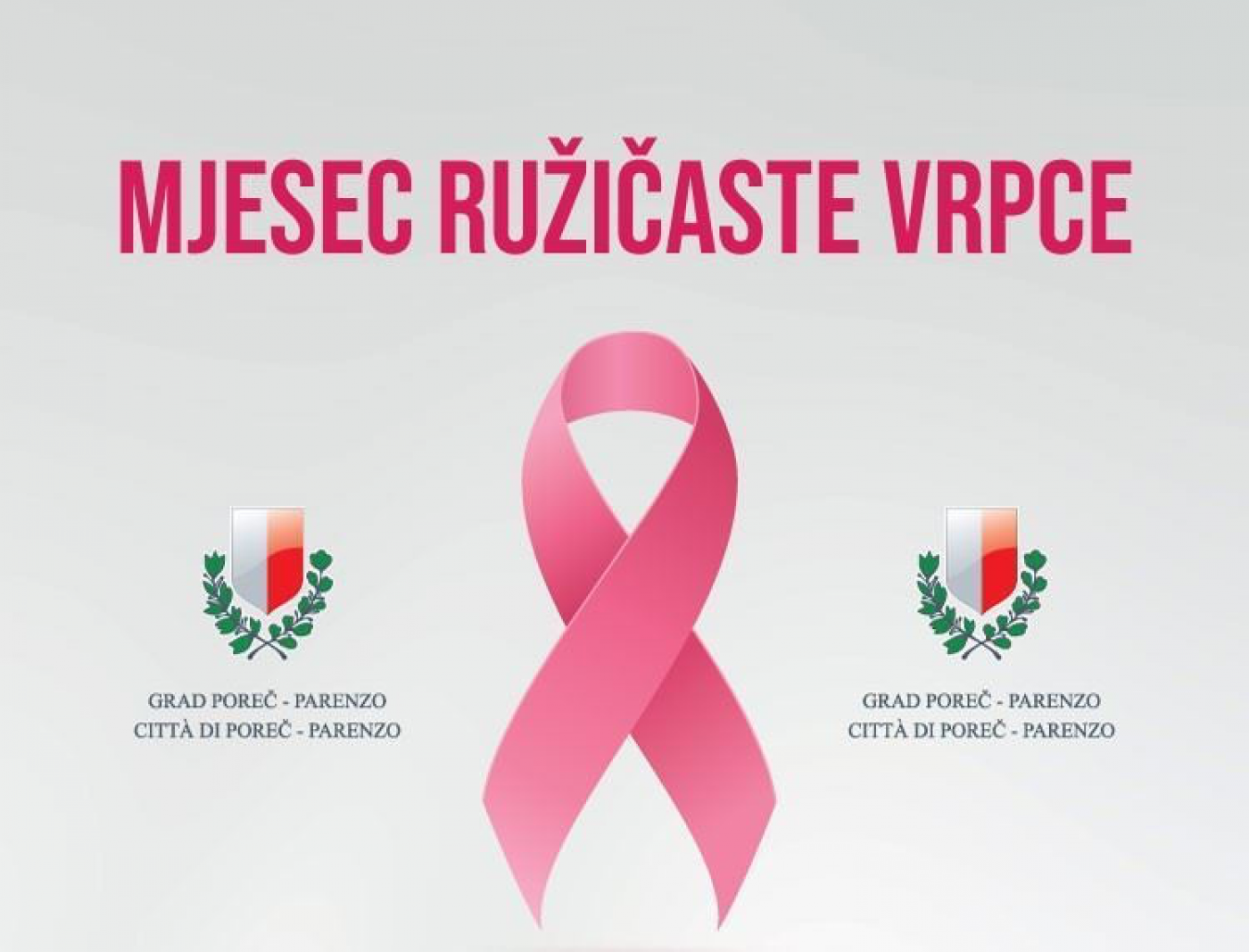 Mjesec ružičaste vrpce u Poreču 2026