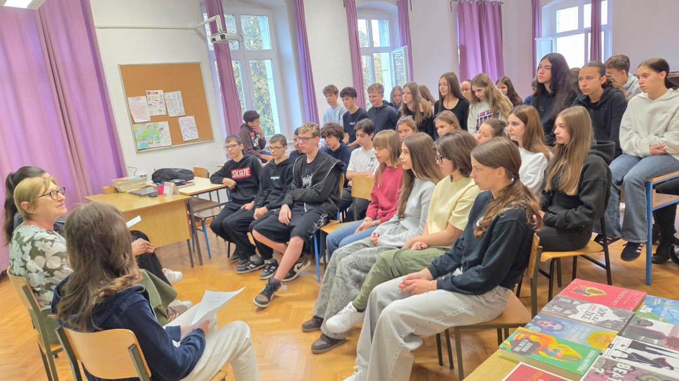 Učenici Višnjana, Kaštelira i Vižinade okupljeni oko žive riječi
