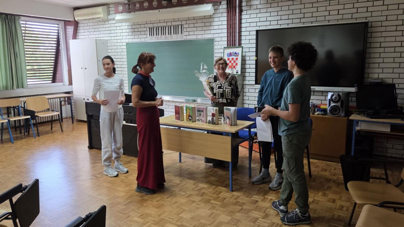 Jasminka Tihi-Stepanić oduševila porečke osnovnoškolce