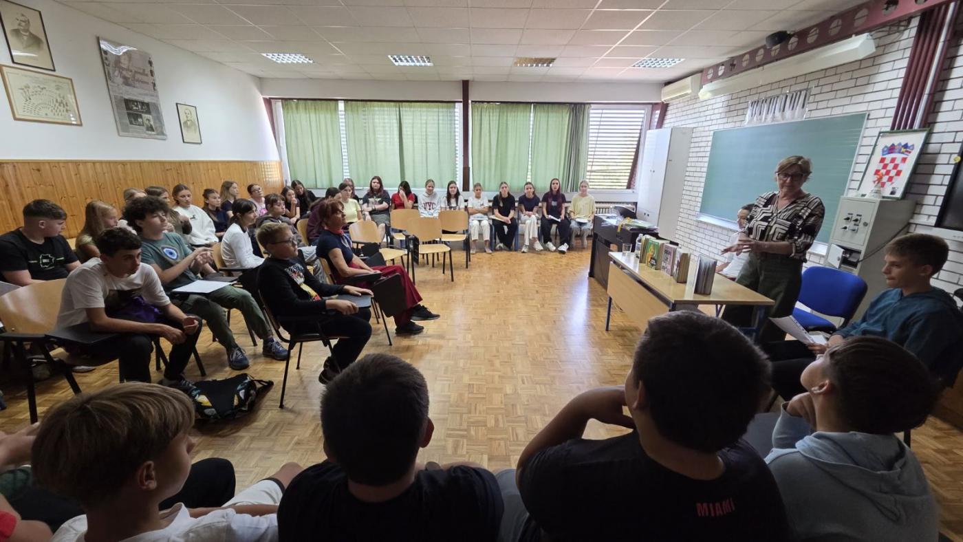 Jasminka Tihi-Stepanić oduševila porečke osnovnoškolce