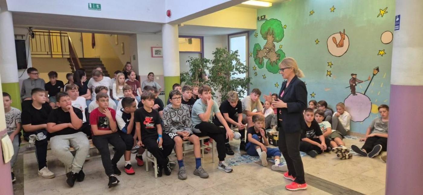 Djeca u Taru progovaraju o mentalnom zdravlju - književni susret s Rosie Kugli