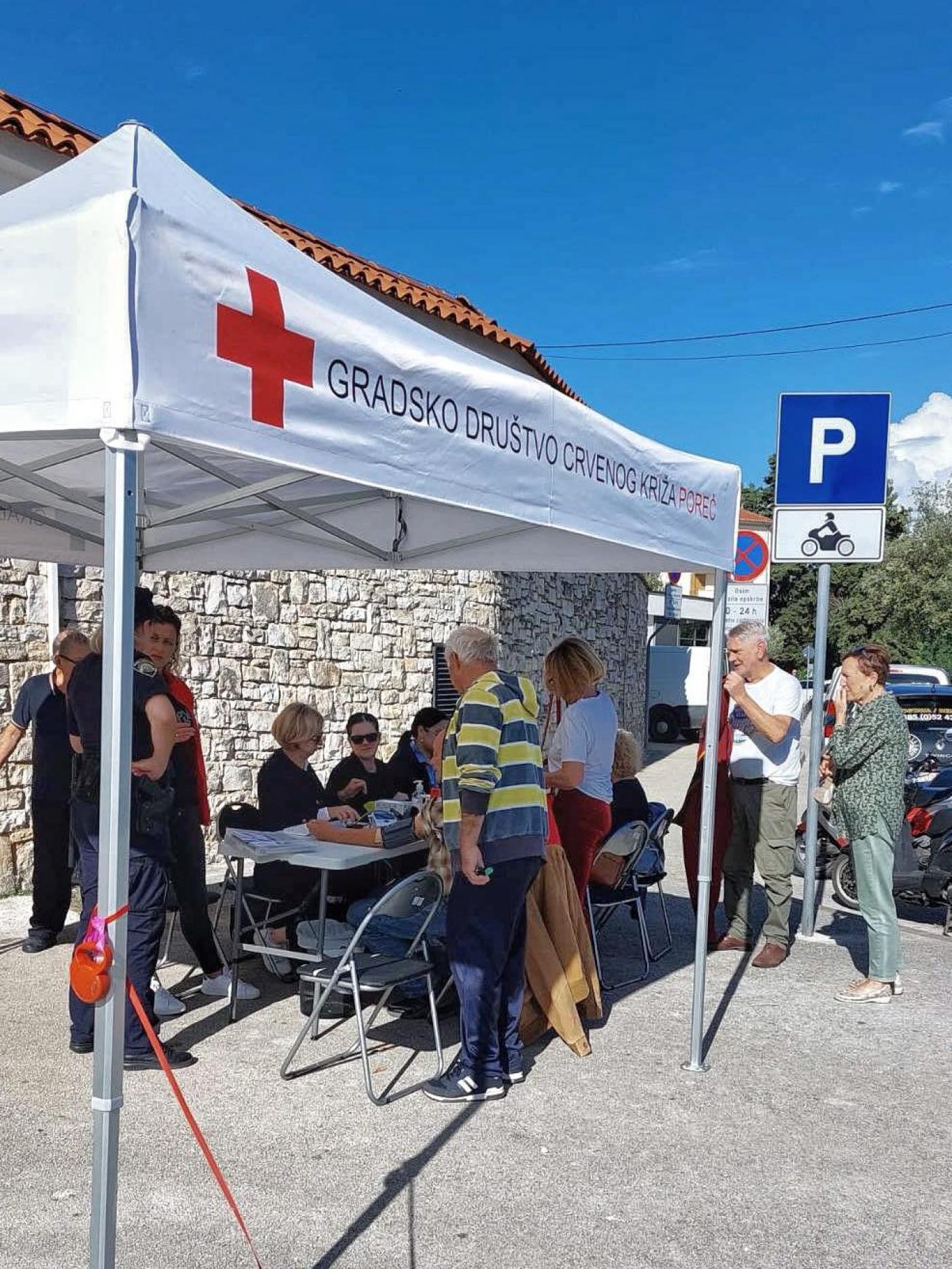 U Poreču danas održano besplatno mjerenje šećera u krvi i krvnog tlaka