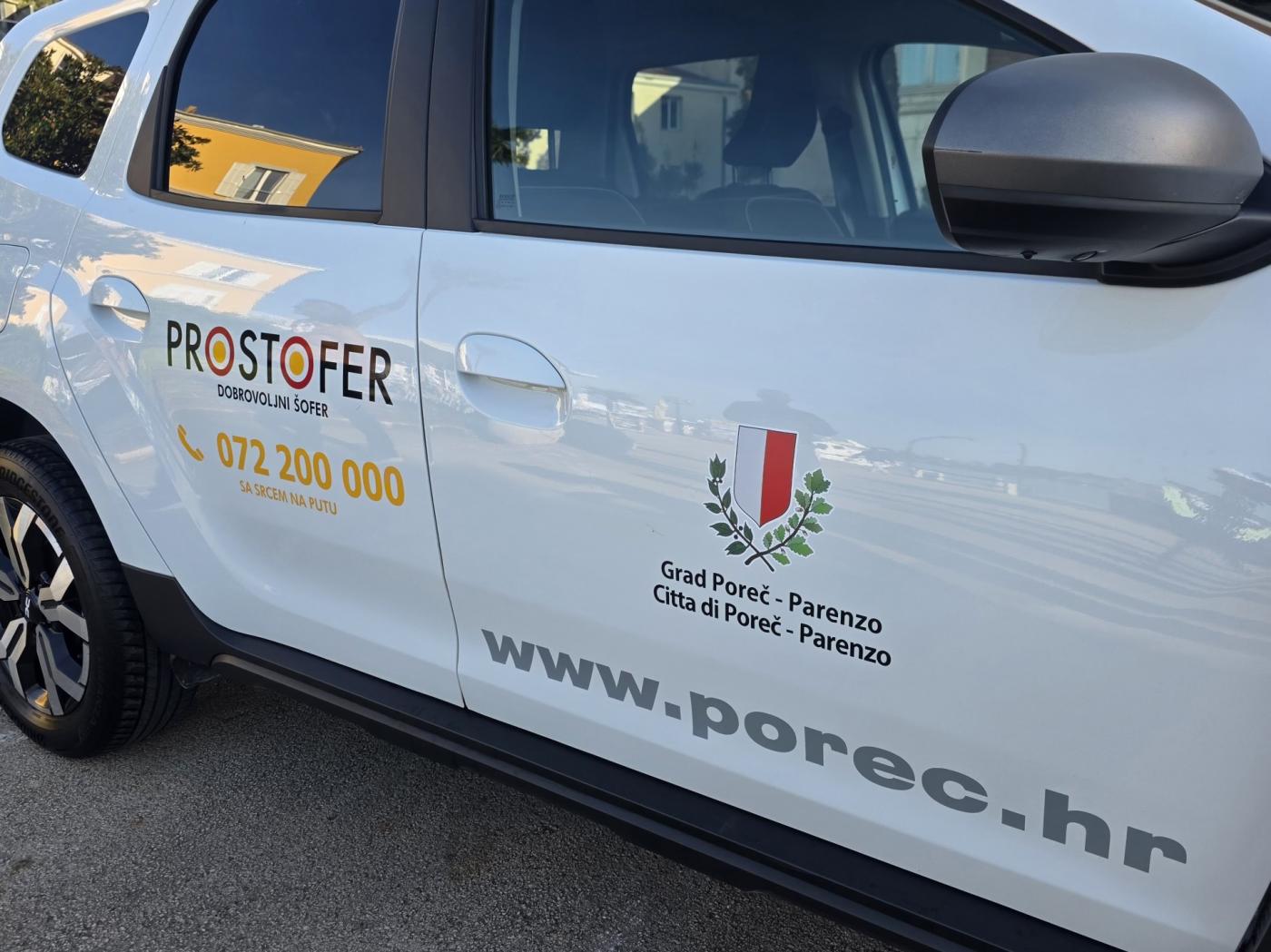 Poreč pokrenuo Prostofer: besplatan prijevoz do bolnice za starije sugrađane