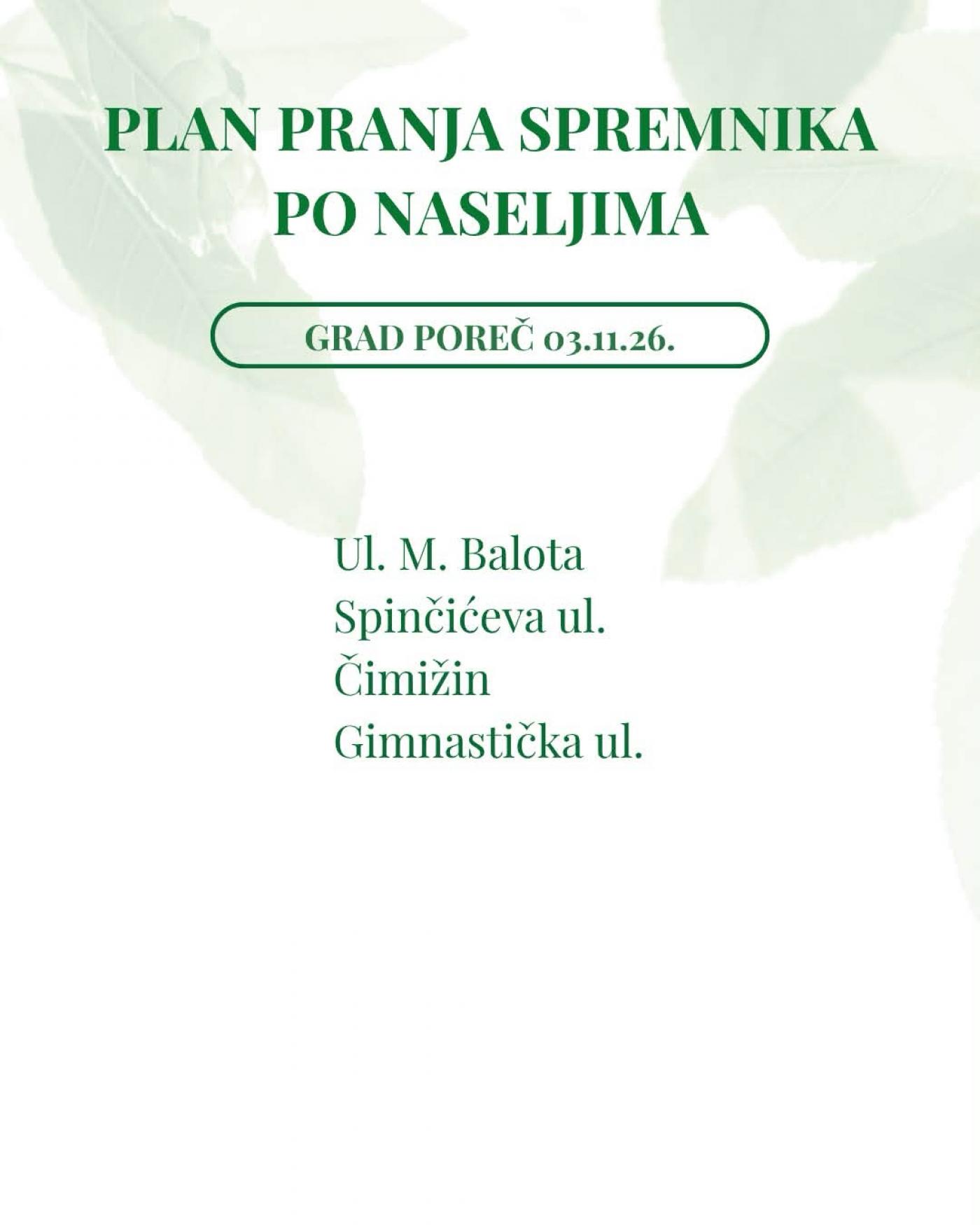 Započinje pranje spremnika za komunalni otpad