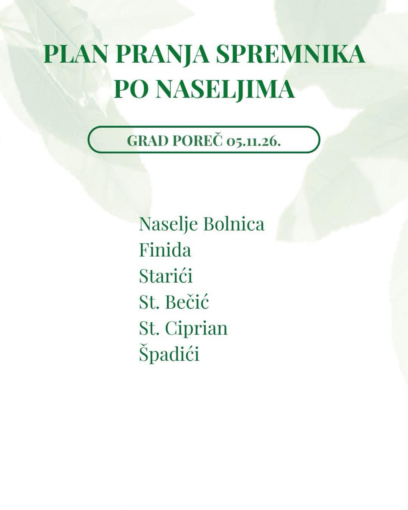 Započinje pranje spremnika za komunalni otpad