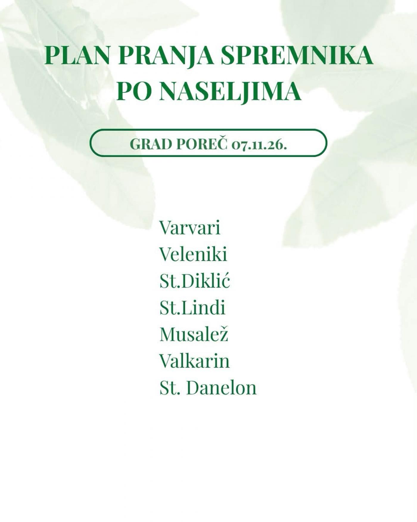 Započinje pranje spremnika za komunalni otpad