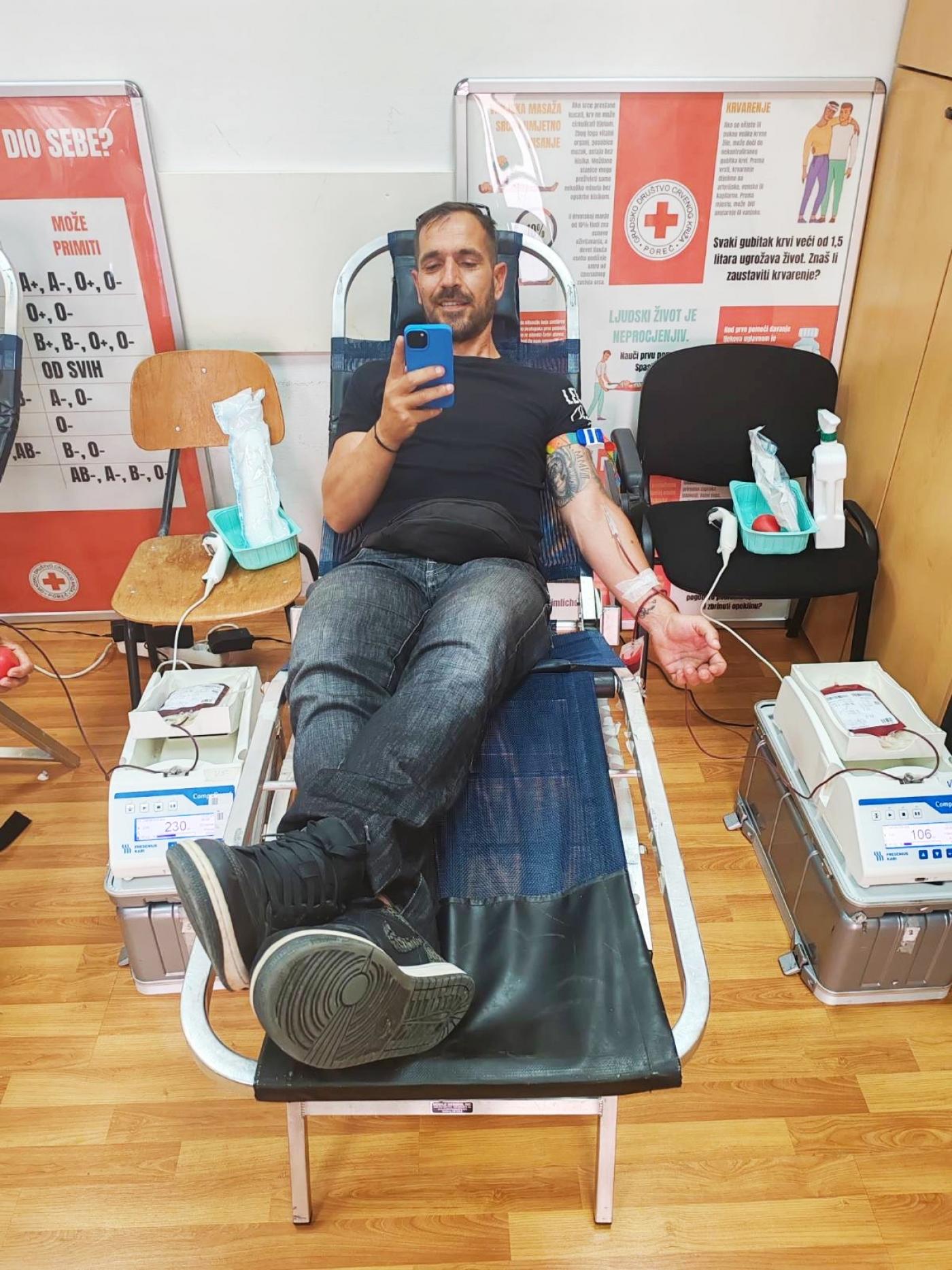 Rezultati akcije dobrovoljnog davanja krvi u Poreču, 19.07.2024.