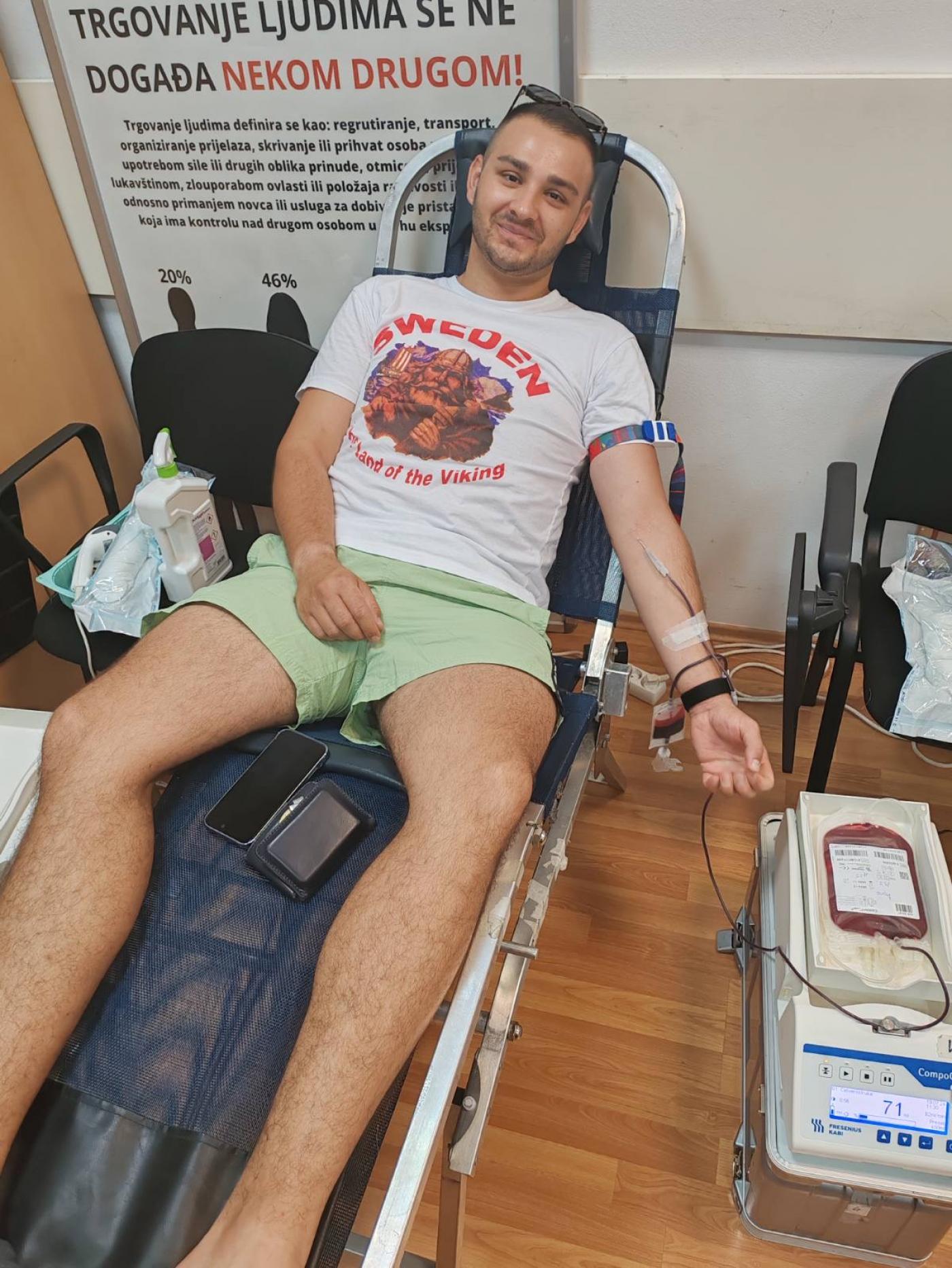Rezultati akcije dobrovoljnog davanja krvi u Poreču, 19.07.2024.