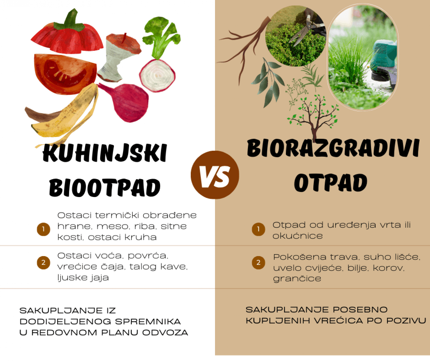  Usluga Poreč: Važna obavijest o pravilnom odvajanju kuhinjskog biootpada